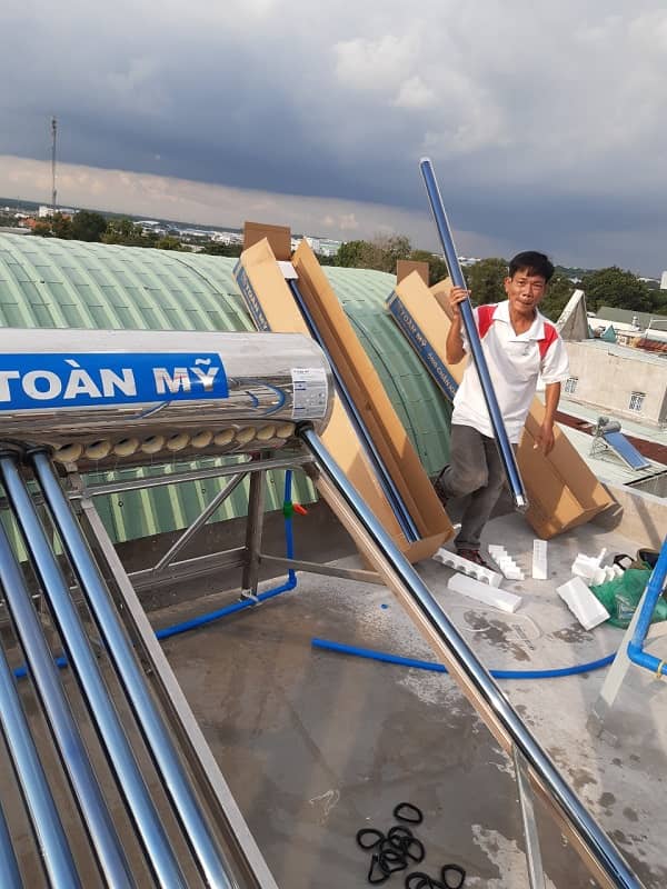 Máy nước nóng mặt trời Toàn Mỹ I304 Máy nước nóng mặt trời Toàn Mỹ I304