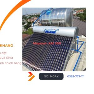 Máy nước nóng NLMT megasun 300L KAE