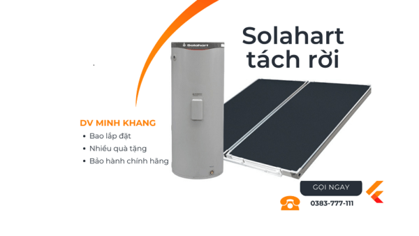 Máy nước nóng Solahart bình tách rời