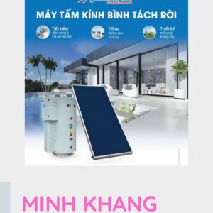 Máy Nước Nóng Megasun Tấm Phẳng Bình Tách Rời 1