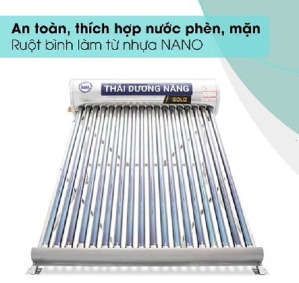 Máy nước nóng năng lượng mặt trời Sơn Hà Gold Nano Máy nước nóng năng lượng mặt trời Sơn Hà Gold Nano