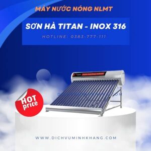 Máy nước nóng năng lượng mặt trời Sơn Hà TiTan