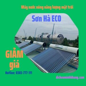 Máy nước nóng năng lượng mặt trời sơn hà eco