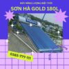máy nước nóng năng lượng mặt trời sơn hà gold 180L
