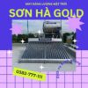 máy nước nóng năng lượng mặt trời sơn hà gold -mk