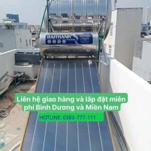 Máy năng lượng mặt trời Đại Thành Platinum - Tấm phẳng cao cấp Máy năng lượng mặt trời Đại Thành Platinum