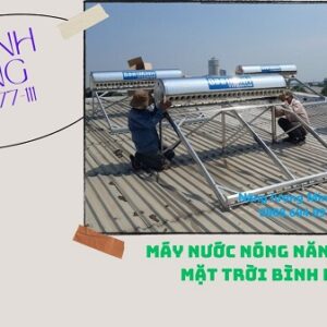 máy nước nóng năng lượng mặt trời bình minh