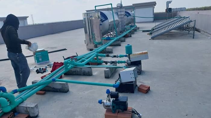 Máy nước nóng năng lượng mặt trời Bình Minh Nước nóng năng lượng mặt trời Bình Minh