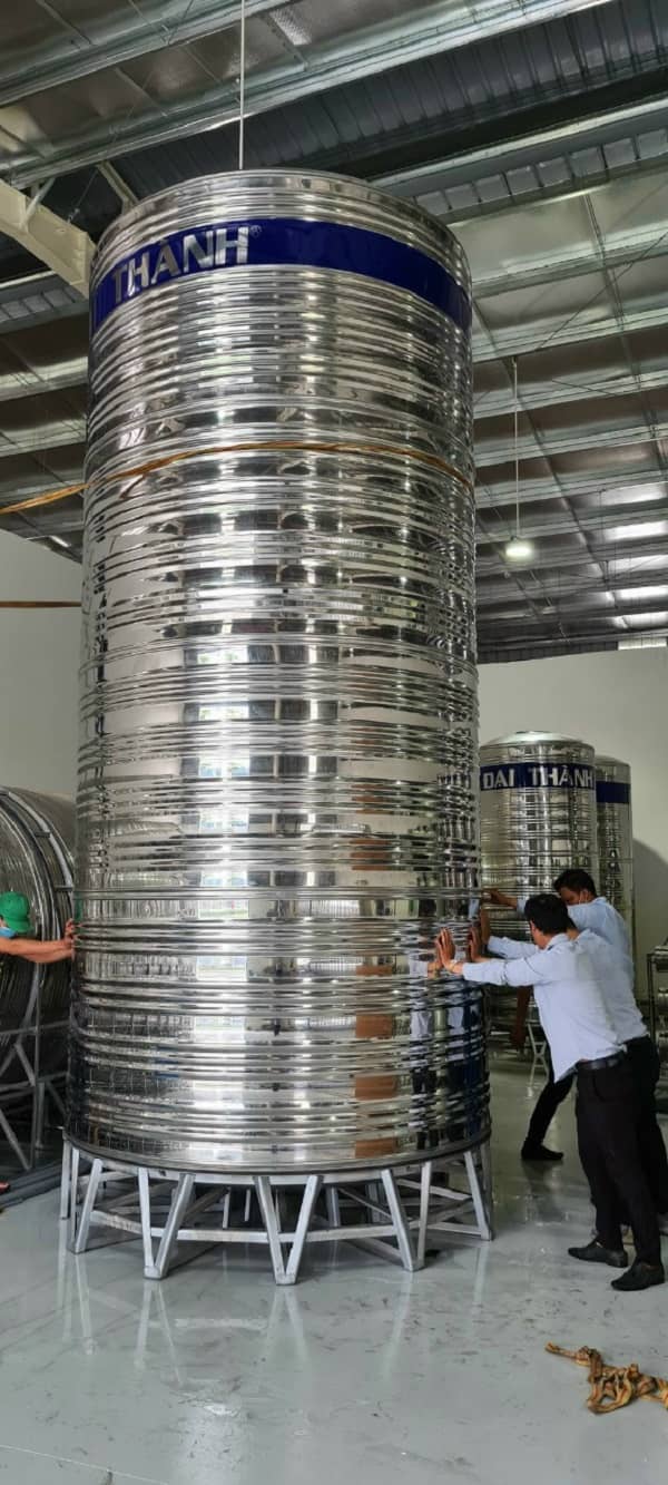 Bồn inox Tân á Đại Thành đứng inox 304 Bồn inox Tân á Đại Thành đứng inox 304