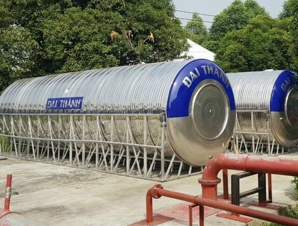 Bồn inox Tân á - Đại Thành nằm ngang Bồn inox Tân á - Đại Thành nằm ngang