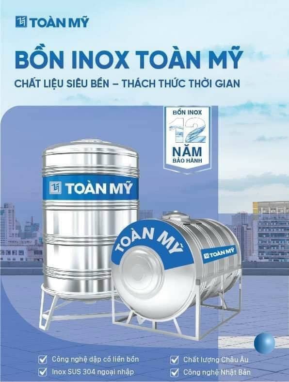 Bồn Nước Inox Toàn Mỹ Dạng Đứng Bồn Nước Inox Toàn Mỹ Dạng Đứng