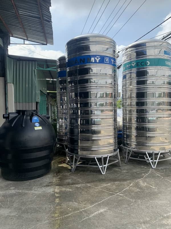 Bồn Nước Inox Toàn Mỹ Dạng Đứng - Báo Giá Mới Nhất Bồn Nước Inox Toàn Mỹ Dạng Đứng