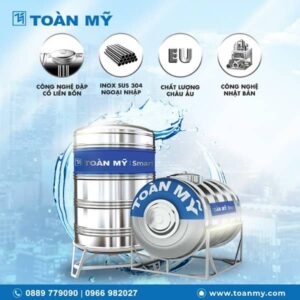 Bồn Nước Inox Toàn Mỹ Dạng Đứng - Báo Giá Mới Nhất Bồn Nước Inox Toàn Mỹ Dạng Đứng