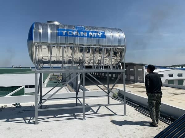 Bồn nước inox Toàn Mỹ Ngang Bồn nước inox Toàn Mỹ Ngang