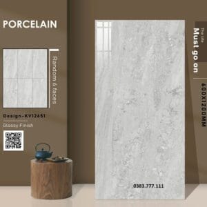 Gạch men 60x120cm – Sự lựa chọn hoàn hảo cho không gian sống đẳng cấp tại Minh Khang Gach men 60x120cm MK 12