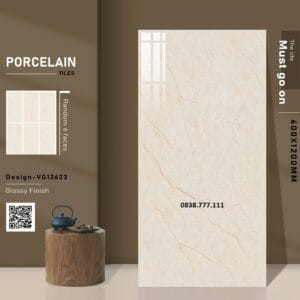 Gạch men 60x120cm – Sự lựa chọn hoàn hảo cho không gian sống đẳng cấp tại Minh Khang Gach men 60x120cm MK3