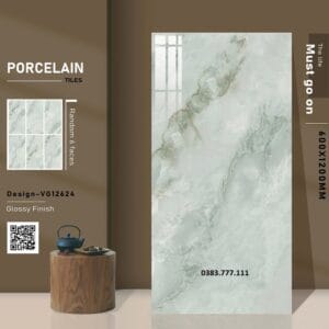Gạch men 60x120cm – Sự lựa chọn hoàn hảo cho không gian sống đẳng cấp tại Minh Khang Gạch men 60x120cm