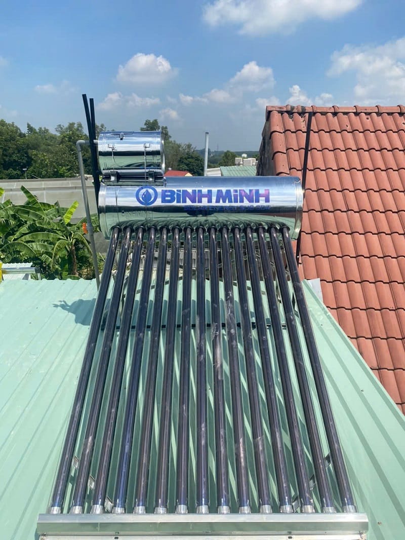 Máy Nước Nóng Năng Lượng Mặt Trời Bình Minh – Giải Pháp Tiết Kiệm, Bền Bỉ & An Toàn Cho Mọi Gia Đình Máy nước nóng năng lượng mặt trời Bình Minh